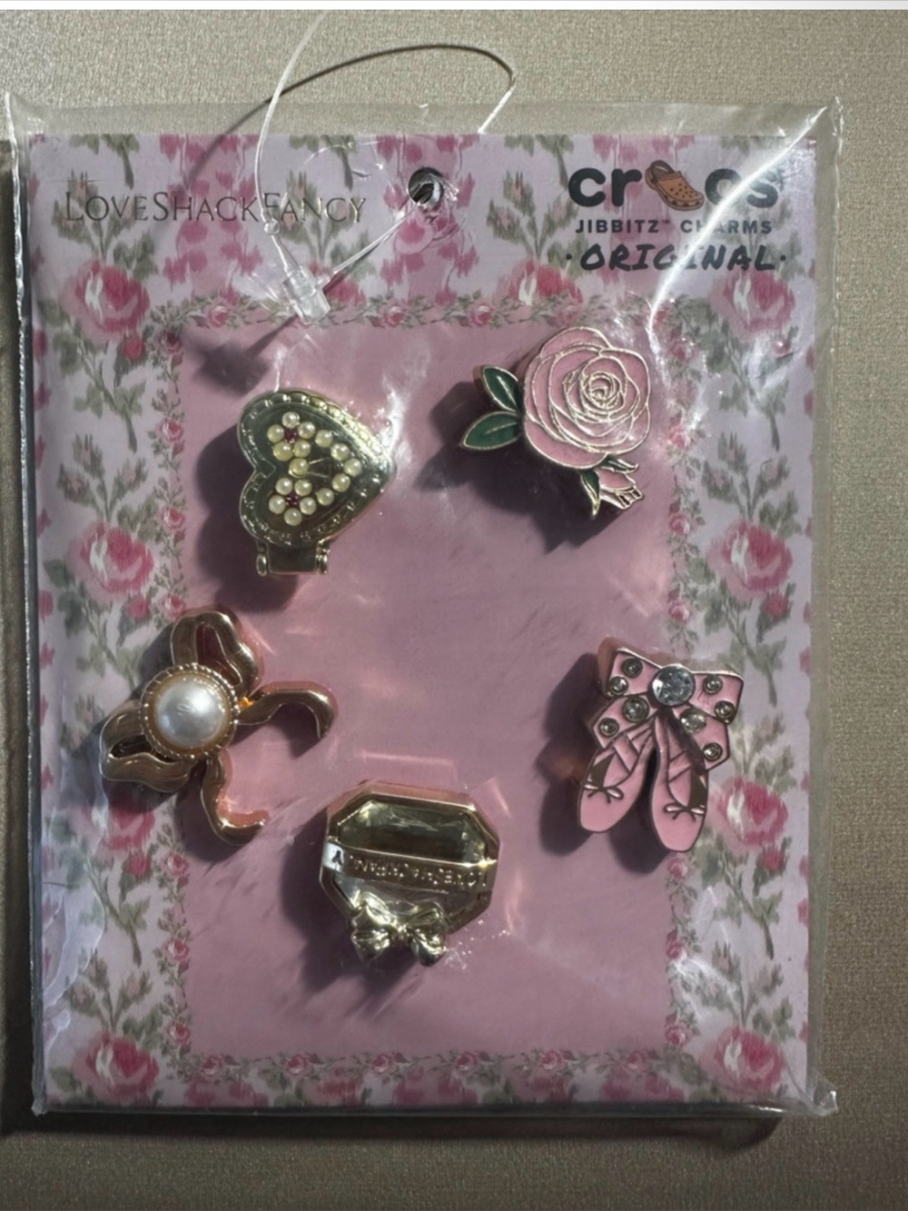 Love Shack Fancy X Crocs Icon Jibbitz
NWT
